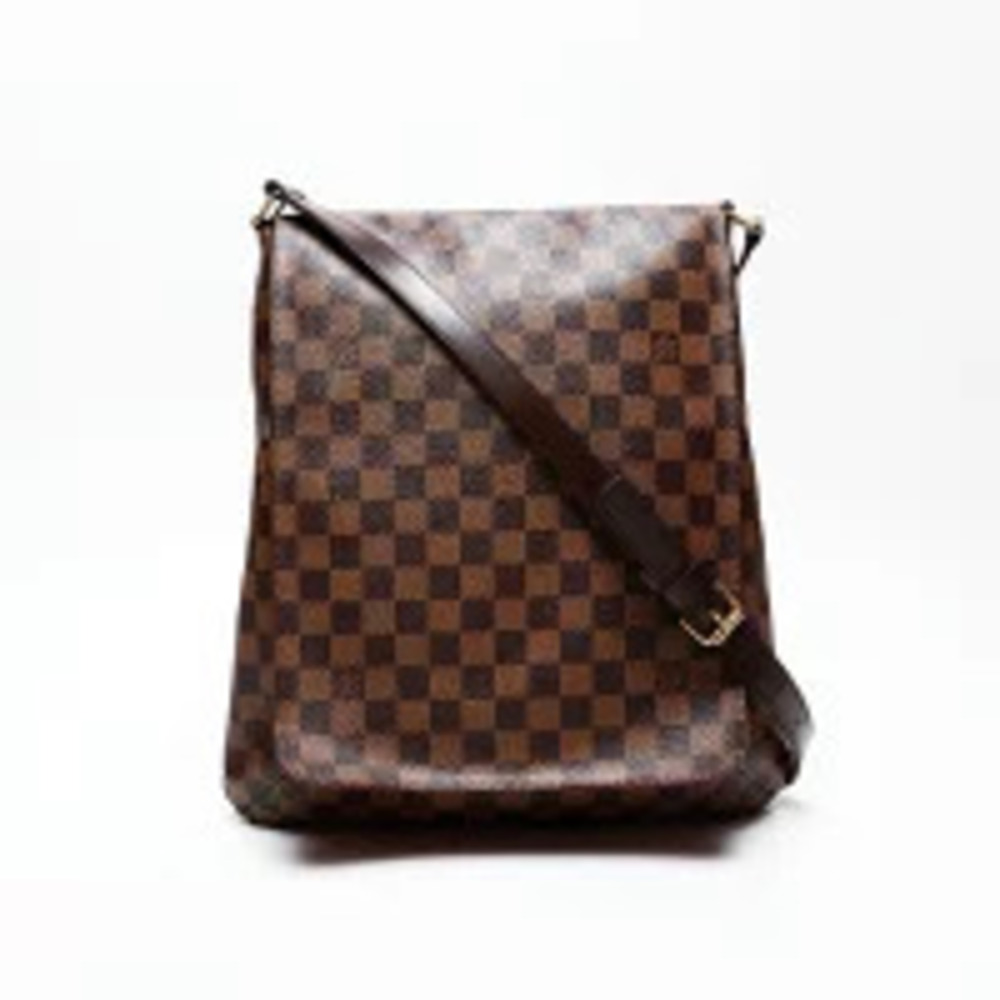 Louis Vuitton Shoulder Bag Damier Brown Musette